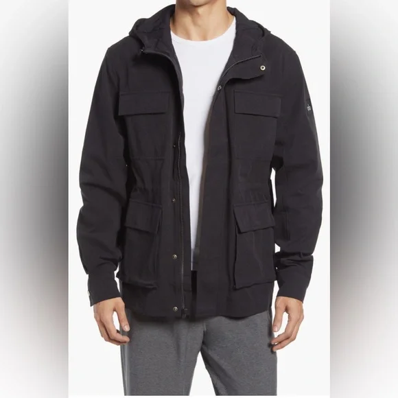 Alo Yoga Division Field Jacket For Men, Black Size Large, BRAND NEW!! - Picture 1 of 8